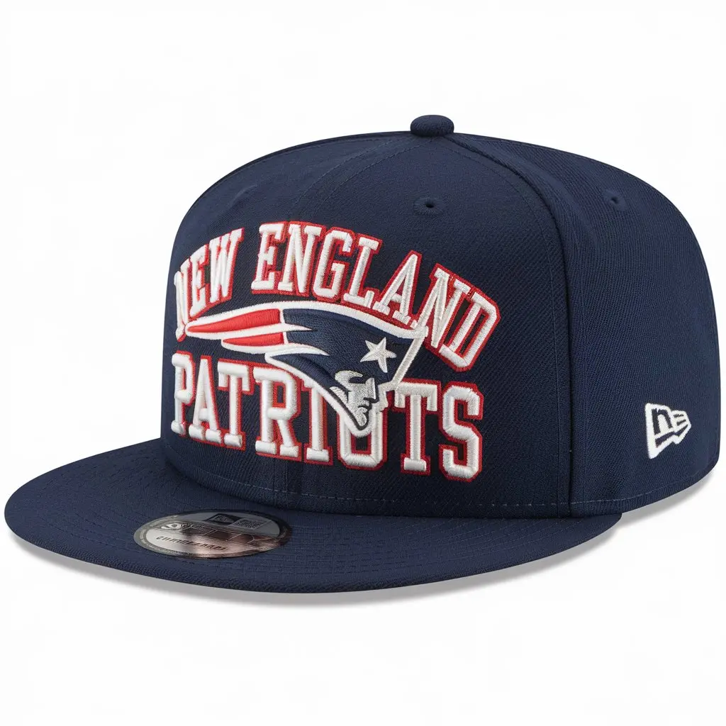 Men's New England Patriots New Era Peaky Duckbill Fitted Hat