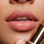 heart percent dewy melting lipstick in shade 1 dewy glow