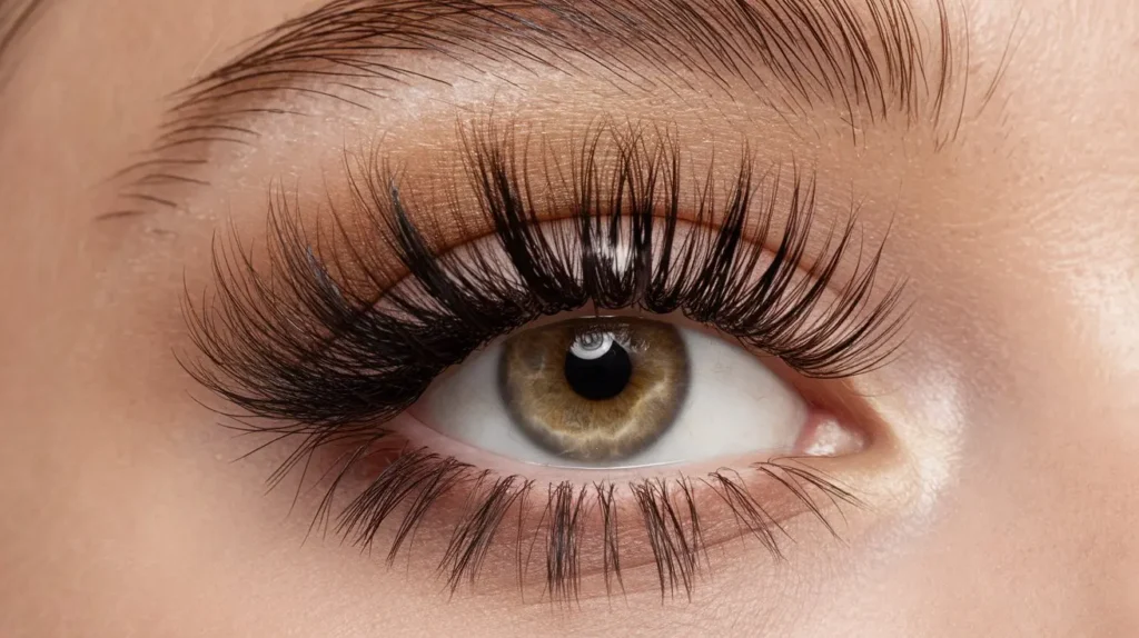 denver colorado synthetic mink hybrid lash extensions